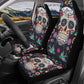 Dia de los muertos calaveras Car Seat Covers car mats, day of the dead car seat cover mats, sugar skull car accessories seat covers mats
