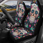 Dia de los muertos calaveras Car Seat Covers car mats, day of the dead car seat cover mats, sugar skull car accessories seat covers mats