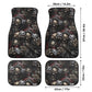 Gothic skull car seat cover car mat Grim reaper Halloween car mat seat covers Skeleton evil Horror skull car mat car accessories seat covers