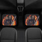 Skull Guitarist seat cover for car, grim reaper rug mat for car, Guitarist skeleton car seat cover ghost gothic skull car seat cover car mat