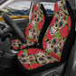 Sugar skull Car Seat Covers car mat, cinco de mayo car seat protector calaveras Mexican skull car mat candy skull car accessories seat cover