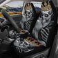 King Queen Grim reaper skull Car Seat Cover car mat Halloween death car seat cover mat ghost car seat protector covers mat skeleton car mats