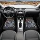 Grim reaper skull Car Seat Cover mat, Skeleton seat cover mat skeleton car seat cover, Halloween evil skull seat protector cover mat for car