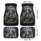 Gothic skull Car Seat Cover mat Grim reaper skull seat cover mat for car Halloween skull skeleton seat protector cover mat protector for car