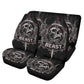 Beast Skull Car Seat Cover skull car mat, reaper skull seat cover mat for car, Halloween Beast seat protector cover mat protector for car
