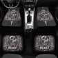 Beast Skull Car Seat Cover skull car mat, reaper skull seat cover mat for car, Halloween Beast seat protector cover mat protector for car