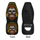 Gothic Car Seat Cover skull car mat, Halloween skull seat cover mat for car skeleton seat protector cover mat for car, horror car seat cover