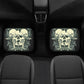 Grim reaper Car Seat Cover skull car mat Halloween skull seat cover mat for car Death seat protector cover mat for car, ghost car seat cover