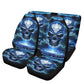 Grim reaper Car Seat Cover skull car mat Halloween skull seat cover mat for car Flaming skull seat cover mat for car, ghost car seat cover