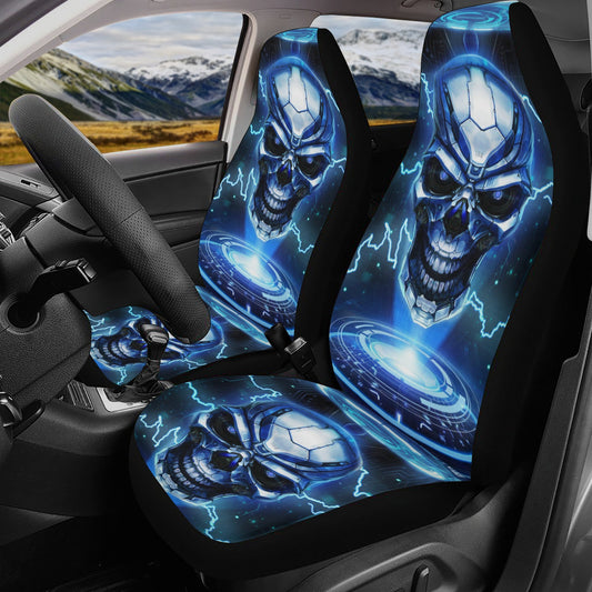 Grim reaper Car Seat Cover skull car mat Halloween skull seat cover mat for car Flaming skull seat cover mat for car, ghost car seat cover