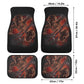 Grim reaper skull Car Seat Cover car mat, Halloween death car seat cover mat ghost skull car seat protector covers mat skeleton car mats
