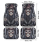 Grim reaper skull Car Seat Cover car mat Halloween death car seat cover mat evil horror skull car seat protector cover mat skeleton car mats