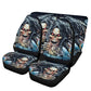Skull Car Seat Cover car mat Halloween death seat cover mat ghost car seat protector cover Death skull mat skeleton car mat seat protector