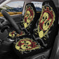 Grim reaper Car Seat Cover skull car mat Halloween skull seat cover mat for car Flaming skull seat cover mat for car, ghost car seat cover