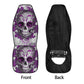 Candy skull seat cover for car, Day of the dead skull Seat Covers mat for car, skull seat cover rug mat for car, candy skull car seat covers