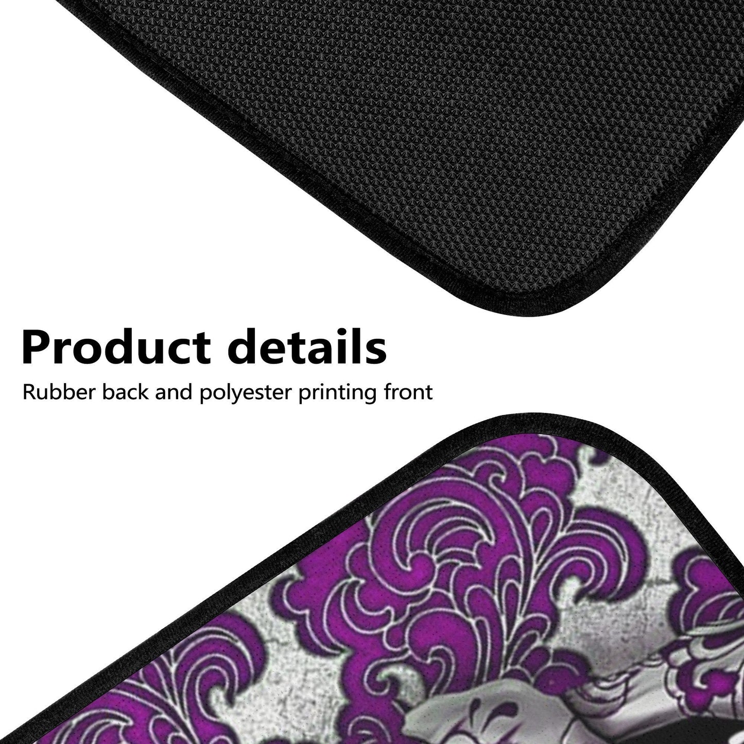 Candy skull seat cover for car, Day of the dead skull Seat Covers mat for car, skull seat cover rug mat for car, candy skull car seat covers