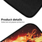 Fire skull seat cover for car, Flaming skull Seat Covers mat for car skull seat cover, skull rug mat for car, skull in fire car seat covers