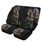 Skull Car Seat Cover car mat Halloween death seat cover mat ghost car seat protector cover Death skull mat skeleton car mat seat protector