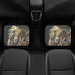 Reaper skull seat cover for car, grim reaper skull Seat Covers mat for car skull seat cover rug mat for car, skeleton skull car seat cover