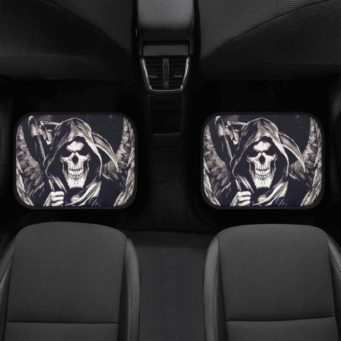 Skull Car Seat Cover car mat Halloween death seat cover mat ghost car seat protector cover Death skull mat skeleton car mat seat protector