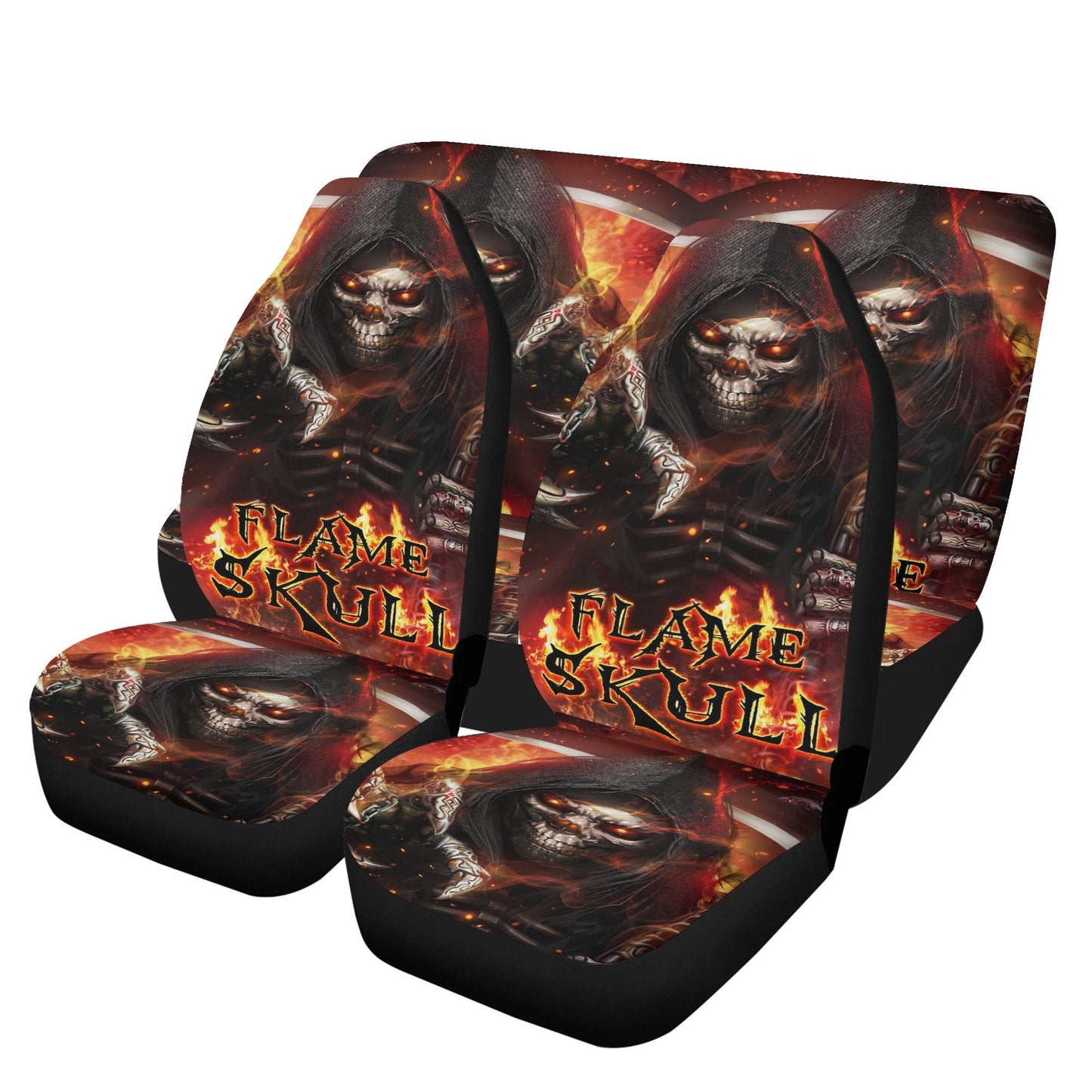 Skull Car Seat Cover car mat Halloween death seat cover mat ghost car seat protector cover Death skull mat skeleton car mat seat protector