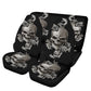 Floral skull car seat cover car mat, candy skull Seat Covers mat for car, skull seat cover rug mat for car, flower skull car seat cover mats