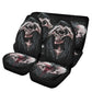 Skull Car Seat Cover car mat Halloween death seat cover mat ghost car seat protector cover Death skull mat skeleton car mat seat protector