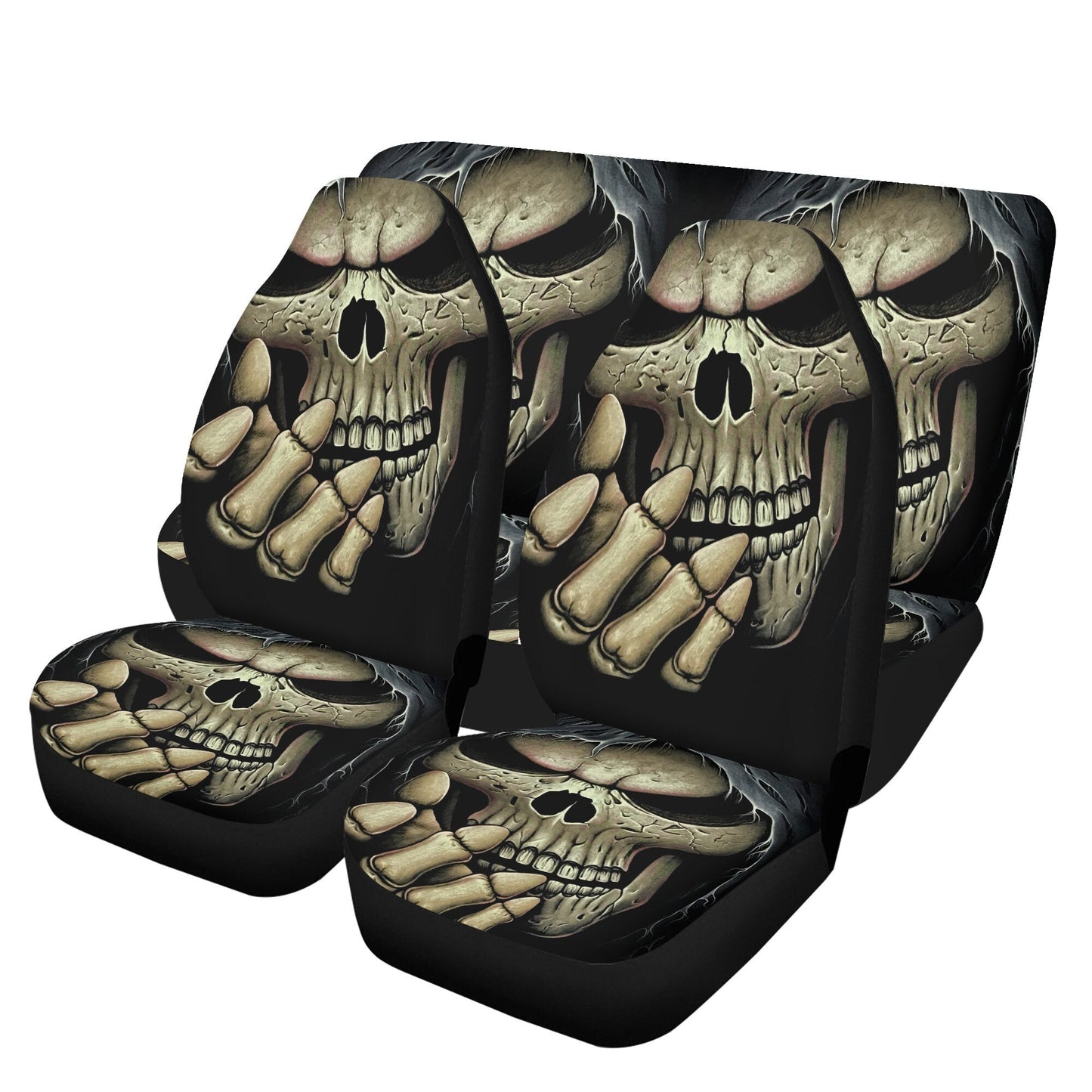 Grim reaper Skull Car Seat Cover car mat Halloween skeleton seat cover mat ghost car seat protector evil mat skeleton car mat seat protector