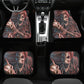 Grim reaper Skull Car Seat Cover car mat Halloween death seat cover mat ghost car seat protector skull mat skeleton car mat seat protector