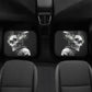 Gothic Skulls Car Seat Cover car mat Skeleton death seat cover mat Flaming skull car seat protector skull mat skeleton car mat seat tool