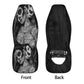 Sugar skull girl Car Seat Covers car mat Candy skull car seat protector Day of the dead girls car mat floral rose skull car seat cover mats