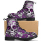 Day of the dead skull leather boots, Sugar skull boots, Dia de los muertos sugar skull boots for women, skull men boots gothic women boots