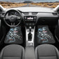 Biker Skull Car Seat Cover car mat Motorcycle skull death car seat cover, biker car seat protector skull mat skeleton car mat seat protector