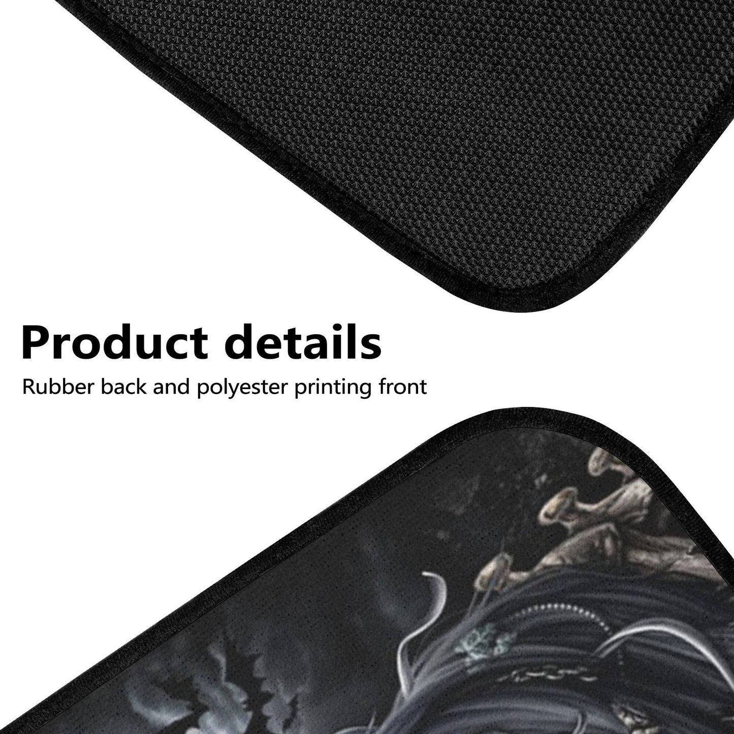 Horse Skull Car Seat Cover car mat Skeleton death seat cover mat Gothic horse skull car seat protector skull mat skeleton car mat seat cover