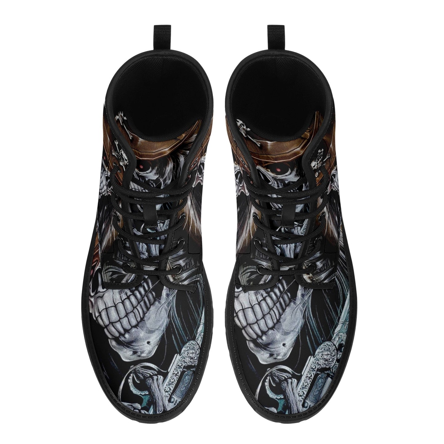 Grim reaper skull girl boots for men women shoes, Gothic skull boots for men women, skeleton men boots, Halloween motorcyle leather boots