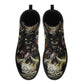 Dragon skull girl boots for men women shoes, Reaper skull boots for men women, Christmas men boots, Halloween Punisher skull leather boots