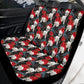 Skull Car Seat Cover car mat full set, Halloween car seat cover mat, Floral skull seat cover for car gothic skull mat seat protector for car