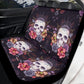 Skull Car Seat Cover car mat full set, Halloween car seat cover mat, KING skull seat cover for car gothic skull car mat seat protector cover
