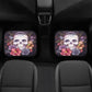 Skull Car Seat Cover car mat full set, Halloween car seat cover mat, KING skull seat cover for car gothic skull car mat seat protector cover