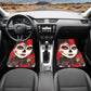 Girl Sugar skull Car Seat Covers car mat flower skull car seat protector Mexican skull girl car mat candy skull car accessories seat cover