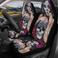 Sugar skull girl car seat cover, Sugar skull Car Seat Covers car mat flower skull car seat protector candy skull car accessories seat cover