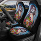 Sugar skull girl car seat cover, Candy skull Car Seat Covers car mat Mexico skull car seat protector candy skull car accessories seat cover