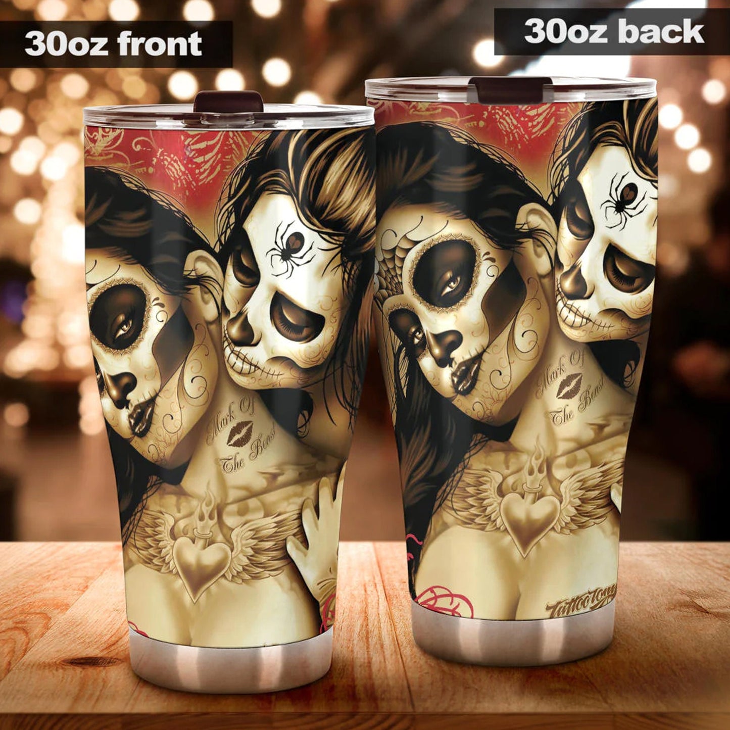 Sugar skull girl tumblr mug cup, Candy skull girl cup mug tumblr, sugar skull tumblr mug cup, Dia de los muertos skull Halloween cup tumbler