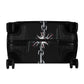 Game over skull luggage cover, skull death suitcase cover, Gothic luggage suitcase covers you're next skull suitcase luggage protector cover
