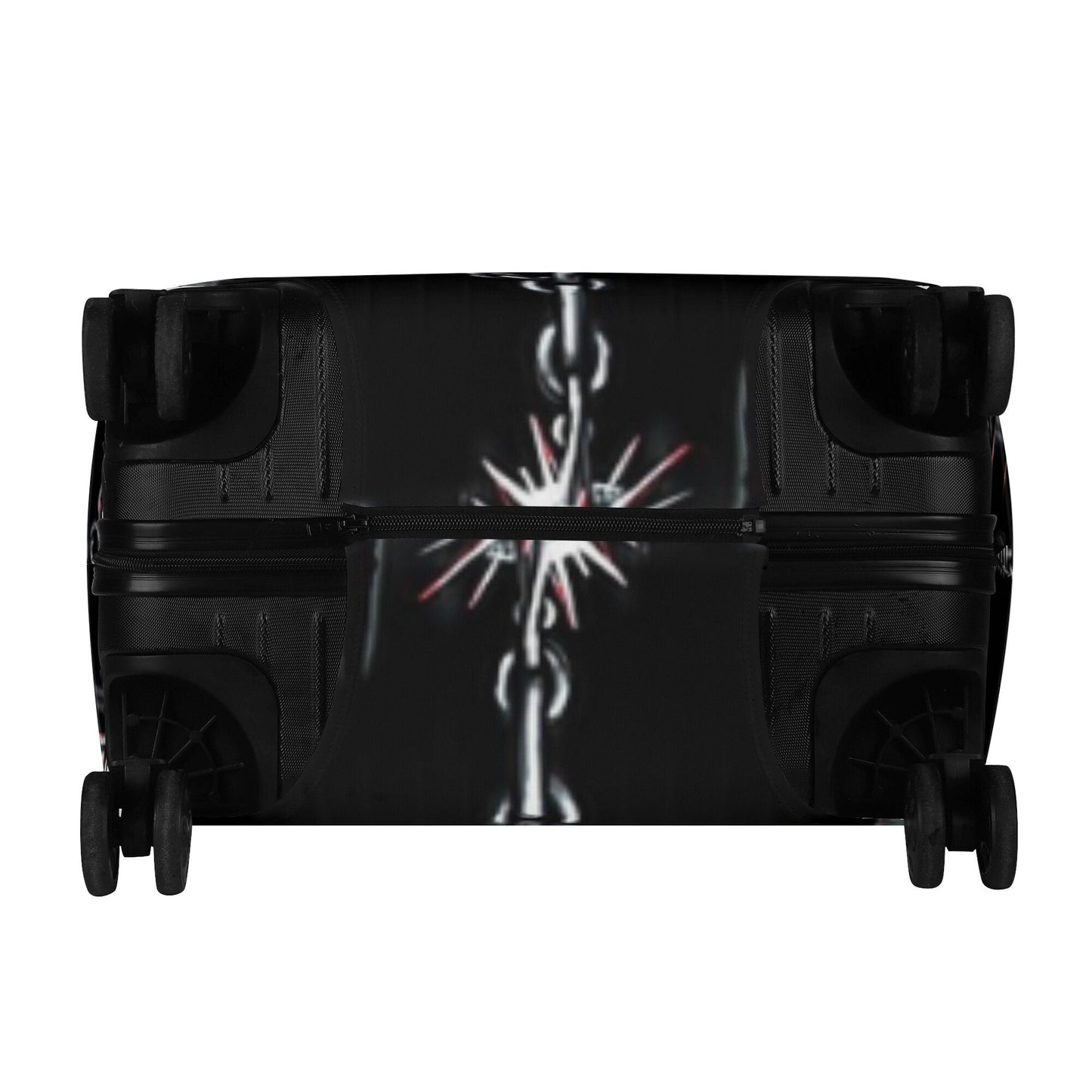 Game over skull luggage cover, skull death suitcase cover, Gothic luggage suitcase covers you're next skull suitcase luggage protector cover