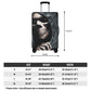 Grim reaper gothic skull luggage covers, skull in fire suitcase cover biker skull skeleton gothic skull luggage set suitcase cover protector