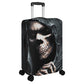 Grim reaper gothic skull luggage covers, skull in fire suitcase cover biker skull skeleton gothic skull luggage set suitcase cover protector