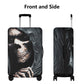 Grim reaper gothic skull luggage covers, skull in fire suitcase cover biker skull skeleton gothic skull luggage set suitcase cover protector