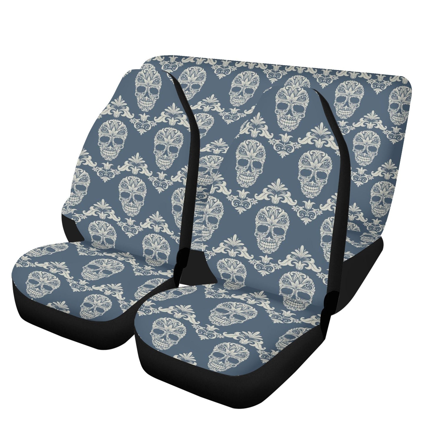 Sugar skull seat cover for car, Candy skull Car Seat Covers mat Mexico skull car seat protector candy skull accessories seat cover for car