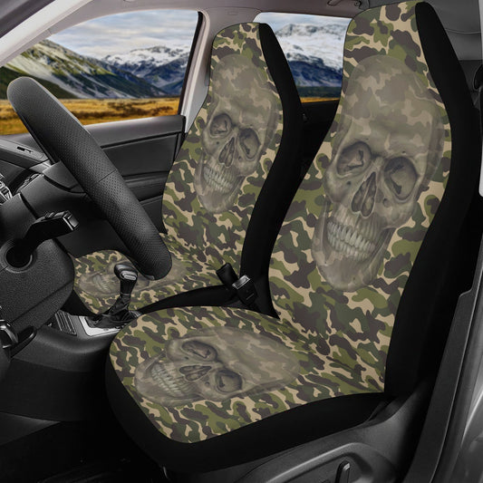 Skull Car Seat Cover car mat full set, Halloween car seat cover mat, Gothic  skull car mat, skeleton gothic skull mat seat protector for car